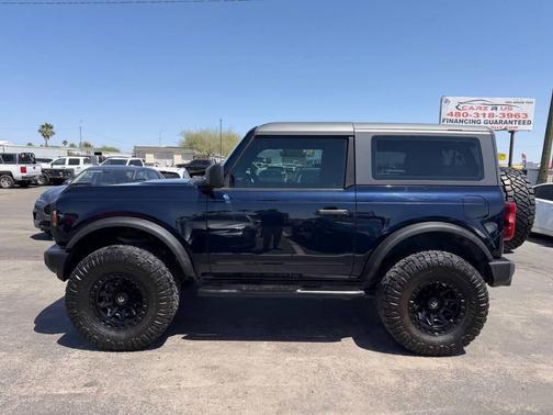 Antimatter Blue Metallic 2021 Ford Bronco Base 4x4 2dr SUV