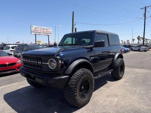 Antimatter Blue Metallic 2021 Ford Bronco Base 4x4 2dr SUV