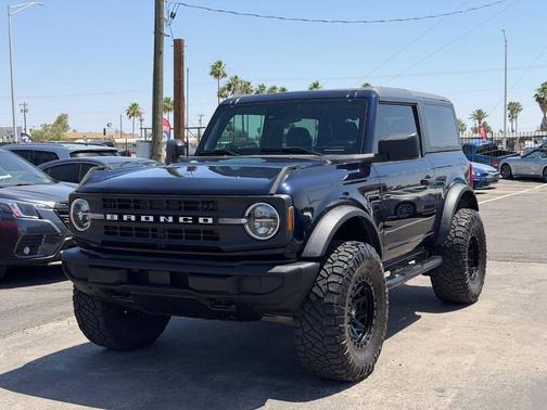 Antimatter Blue Metallic 2021 Ford Bronco Base 4x4 2dr SUV