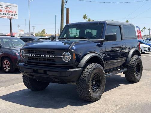 Antimatter Blue Metallic 2021 Ford Bronco Base 4x4 2dr SUV