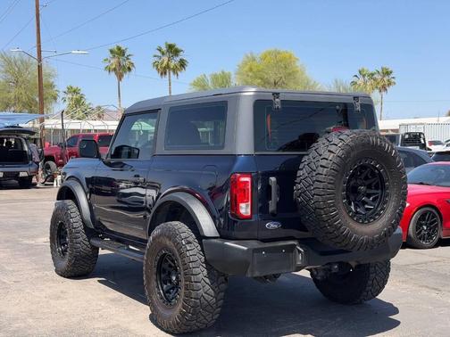 Antimatter Blue Metallic 2021 Ford Bronco Base 4x4 2dr SUV