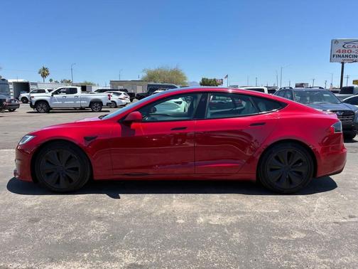 Red Multi-Coat 2021 Tesla Model S Long Range
