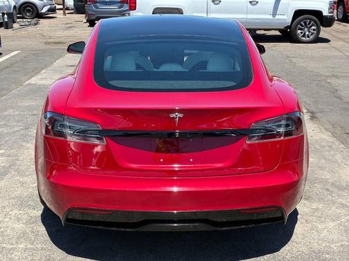 Red Multi-Coat 2021 Tesla Model S Long Range