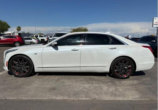 Crystal White Tricoat 2016 Cadillac CT6 3.6L Luxury