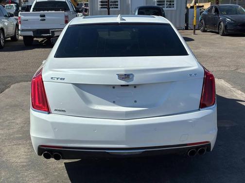 Crystal White Tricoat 2016 Cadillac CT6 3.6L Luxury