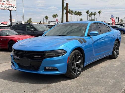 B5 Blue Pearl Coat 2015 Dodge Charger SXT