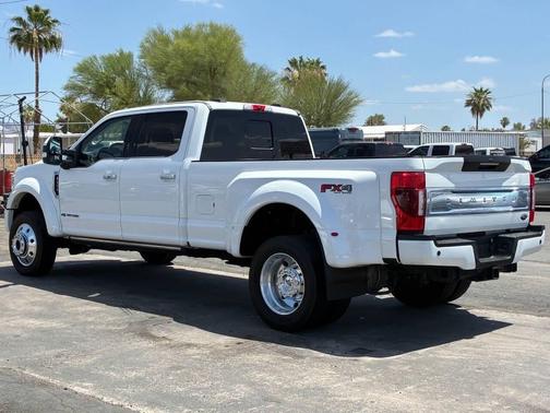 Star White Metallic Tri-Coat 2021 Ford F-450 Limited