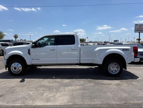 Star White Metallic Tri-Coat 2021 Ford F-450 Limited