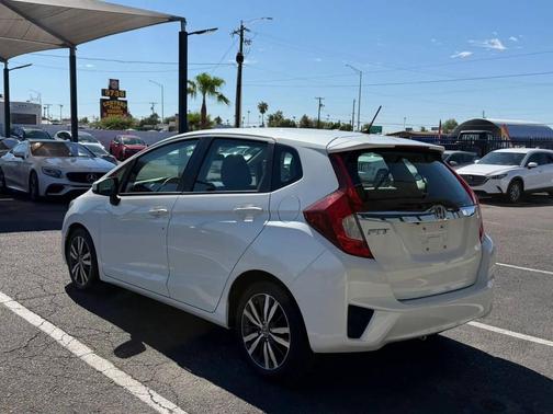 White Orchid Pearl 2015 Honda Fit EX
