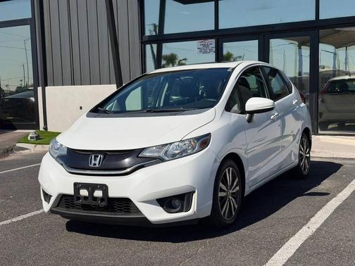 White Orchid Pearl 2015 Honda Fit EX