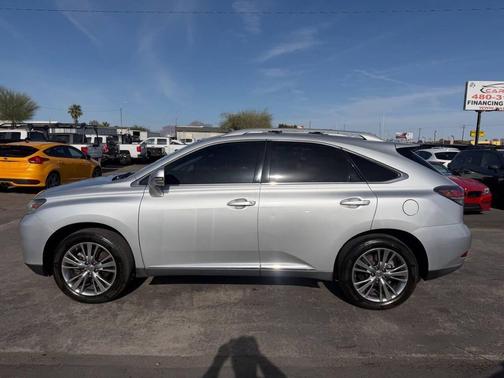 Silver Lining Metallic 2013 Lexus RX 350 Base