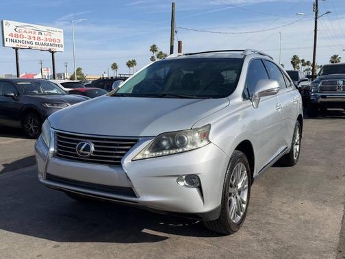 Silver Lining Metallic 2013 Lexus RX 350 Base