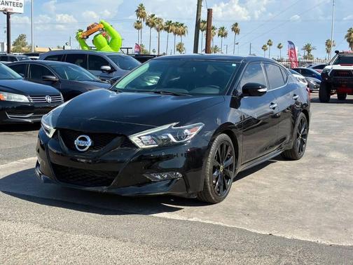 Super Black 2018 Nissan Maxima 3.5 SR