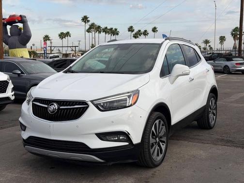 Summit White 2017 Buick Encore Premium