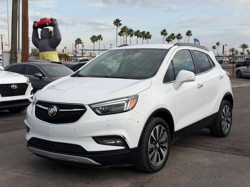 Summit White 2017 Buick Encore Premium