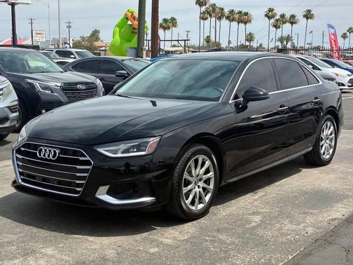 Brilliant Black 2020 Audi A4 40 Premium