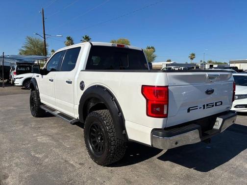 White Platinum Metallic Tri-Coat 2018 Ford F-150 Lariat