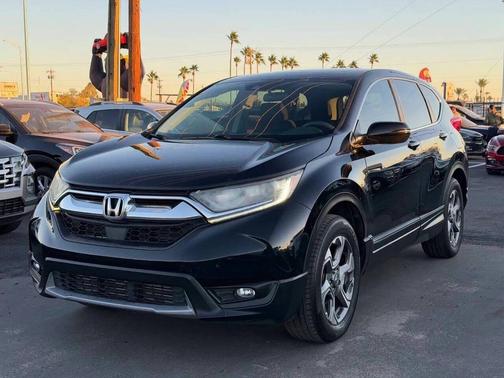 Crystal Black Pearl 2018 Honda CR-V EX