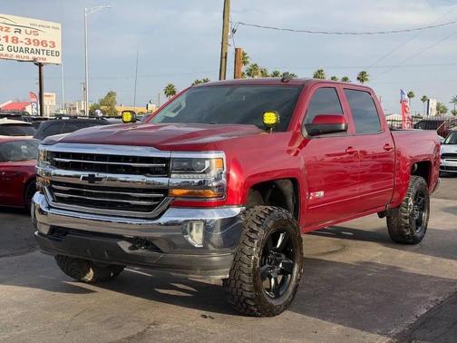 Cajun Red Tintcoat 2018 Chevrolet Silverado 1500 1LT