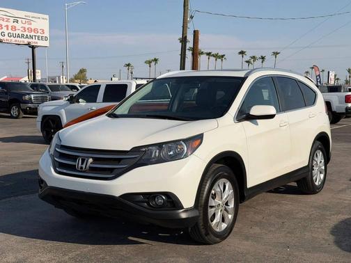 White Diamond Pearl 2014 Honda CR-V EX-L