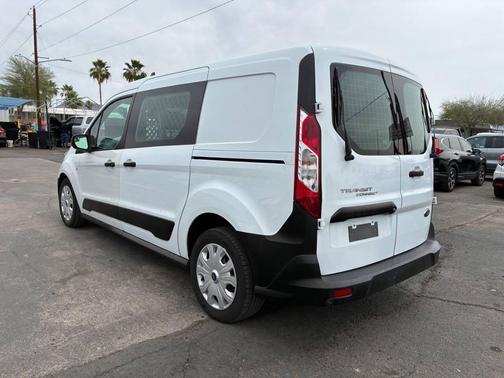 Frozen White 2021 Ford Transit Connect XL Cargo Van
