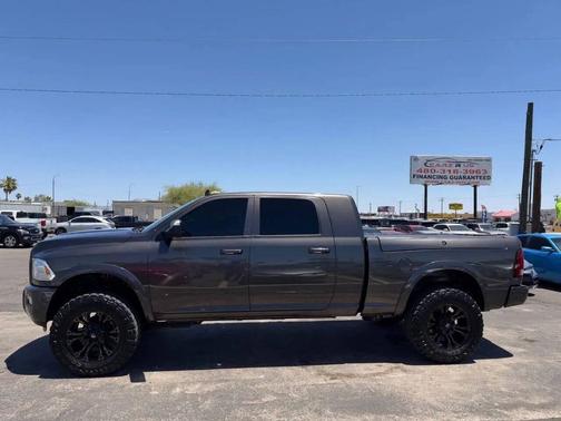 Granite Crystal Metallic Clearcoat 2018 RAM 2500 Laramie Mega Cab 4x4 6'4' Box