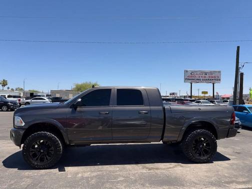 Granite Crystal Metallic Clearcoat 2018 RAM 2500 Laramie Mega Cab 4x4 6'4' Box