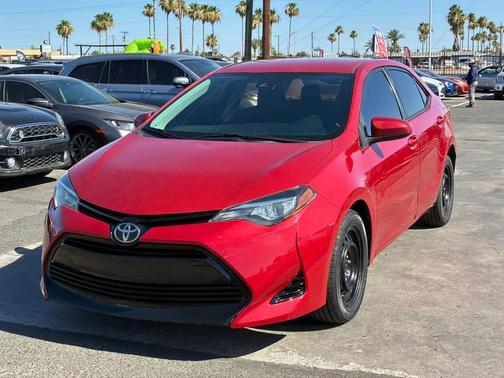 Barcelona Red Metallic 2017 Toyota Corolla SE
