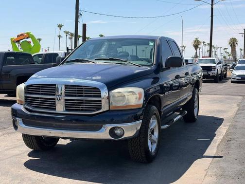 Blue 2006 Dodge Ram 1500 SLT Quad Cab