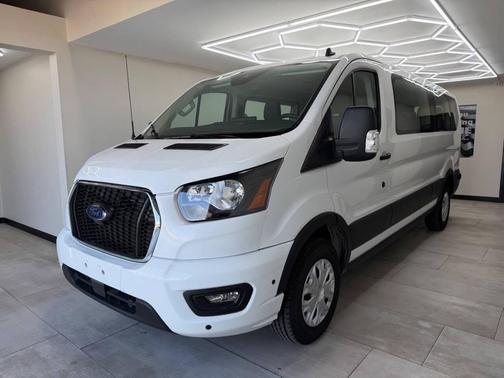 Oxford White 2024 Ford Transit-350 XLT