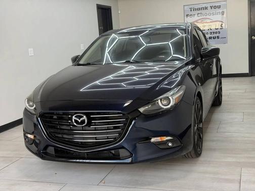 Blue 2017 Mazda Mazda3 Grand Touring