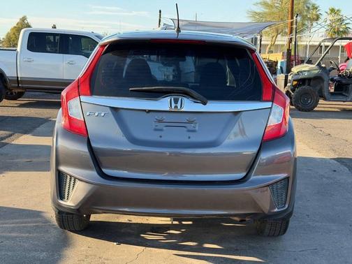Alabaster Silver Metallic 2015 Honda Fit EX