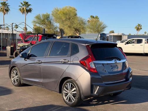 Alabaster Silver Metallic 2015 Honda Fit EX