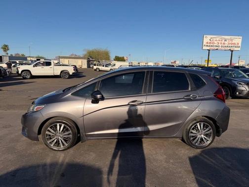 Alabaster Silver Metallic 2015 Honda Fit EX