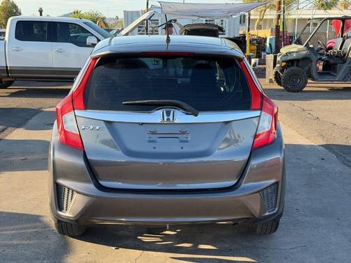 Alabaster Silver Metallic 2015 Honda Fit EX