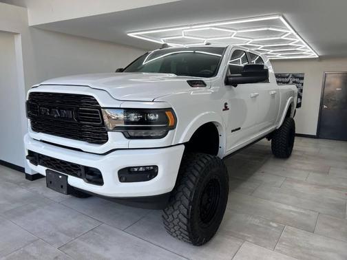 Bright White Clearcoat 2021 RAM 2500 Limited Mega Cab 4x4 6'4' Box