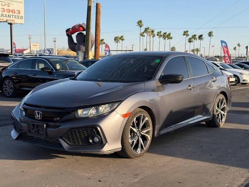 Modern Steel Metallic 2019 Honda Civic Si Base