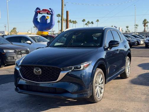 Blue 2022 Mazda CX-5 2.5 Turbo Signature