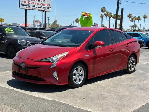 Hypersonic Red 2016 Toyota Prius Four Touring