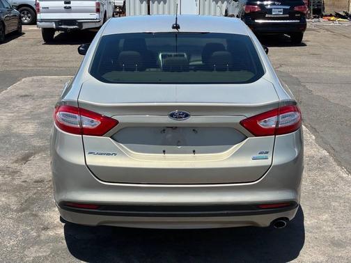 Tan 2015 Ford Fusion SE