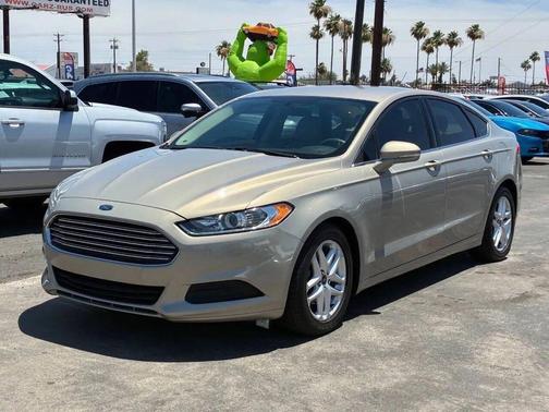 Tan 2015 Ford Fusion SE