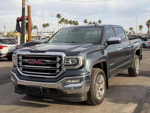 Dark Slate Metallic 2017 GMC Sierra 1500 SLT