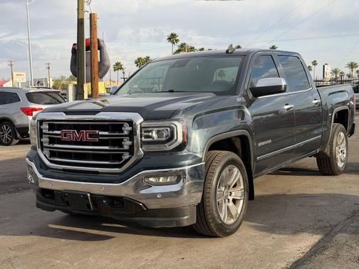 Dark Slate Metallic 2017 GMC Sierra 1500 SLT