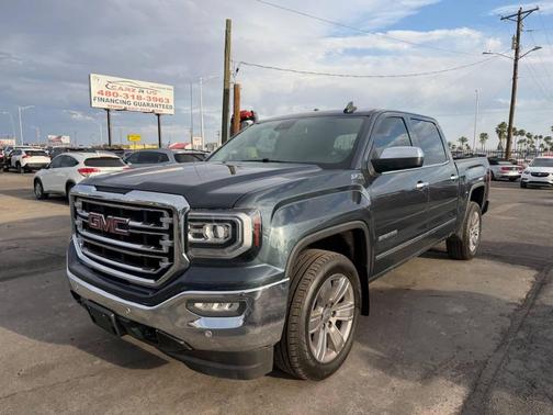 Dark Slate Metallic 2017 GMC Sierra 1500 SLT