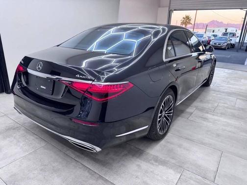 Black 2023 Mercedes-Benz S-Class S 580e 4MATIC
