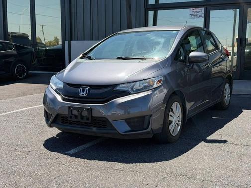 Modern Steel Metallic 2015 Honda Fit LX