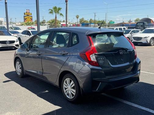 Modern Steel Metallic 2015 Honda Fit LX