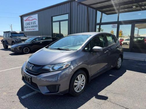 Modern Steel Metallic 2015 Honda Fit LX