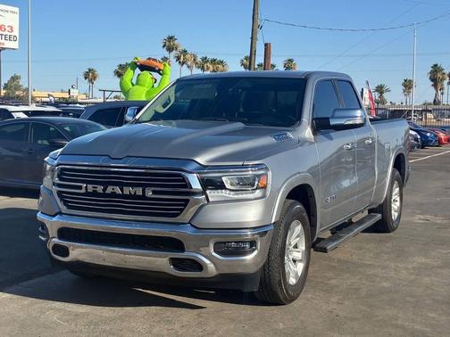 Billet Silver Metallic Clearcoat 2020 RAM 1500 Laramie
