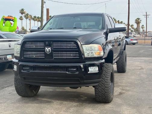 Black Clear Coat/Bright Silver Metallic Clear Coat 2012 RAM 3500 Laramie